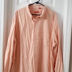 Izod button down plaid shirt